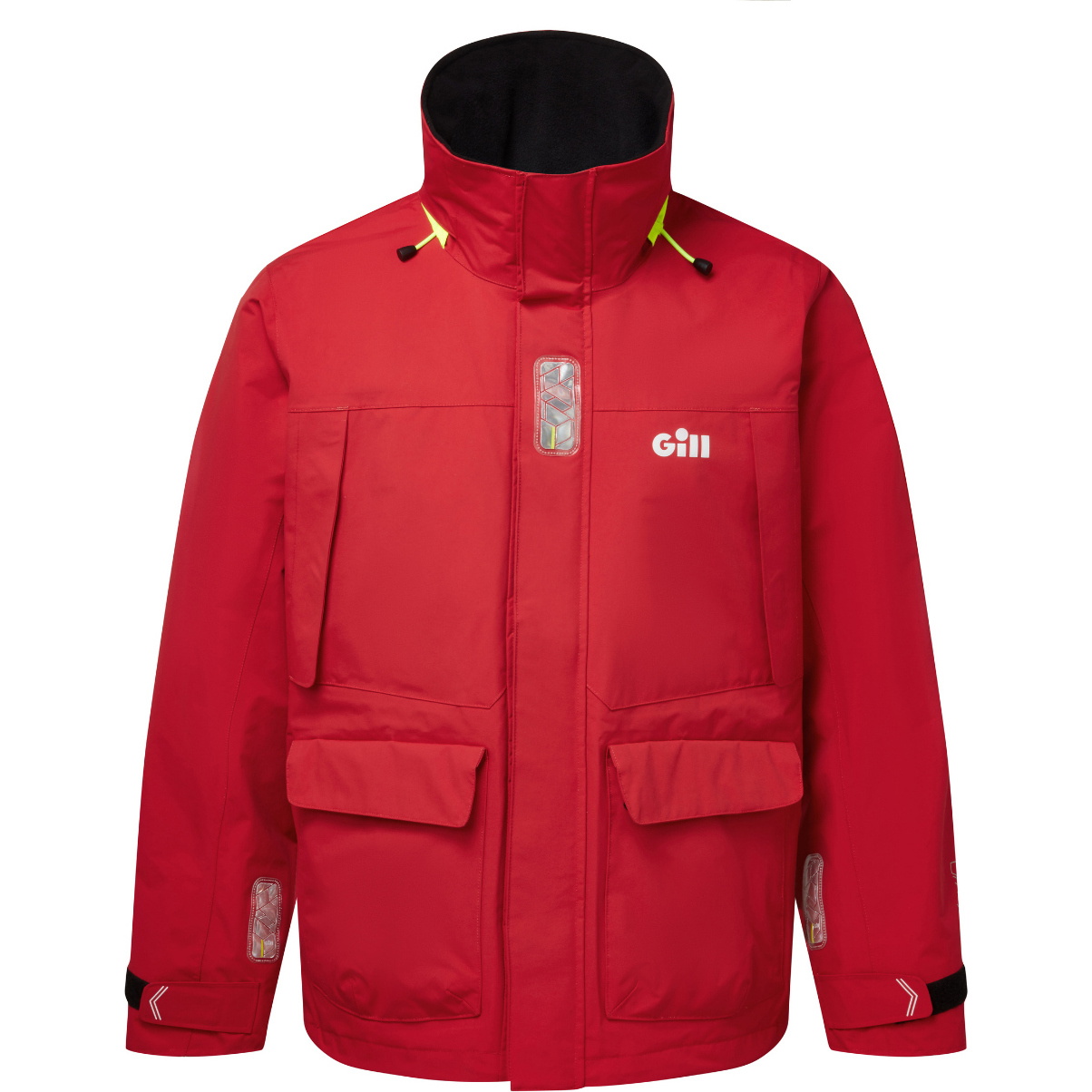 2026 Gill Mens OS3 Coastal Sailing Jacket OS34J - Red